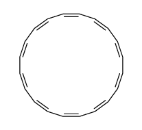 Cycloicosane-1,3,5,7,9,11,13,15,17,19-decene Structure