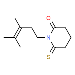 2-Piperidinone,1-(3,4-dimethyl-3-pentenyl)-6-thioxo- (9CI)结构式