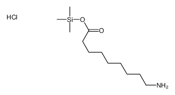 trimethylsilyl 9-aminononanoate,hydrochloride结构式