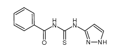 N-[(1H-pyrazol-3-ylamino)carbonothioyl]benzamide Structure