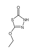 1,3,4-Thiadiazol-2(3H)-one,5-ethoxy-结构式