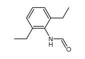 2,6-diethylphenyl formamide Structure