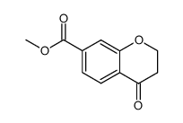 Methyl 4-oxochroman-7-carboxylate structure