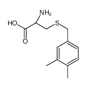 (2R)-2-amino-3-[(3,4-dimethylphenyl)methylsulfanyl]propanoic acid Structure