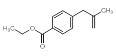 4-(2-METHYL-ALLYL)-BENZOIC ACID ETHYL ESTER结构式