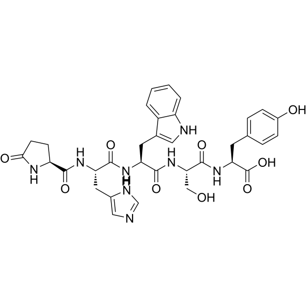 LHRH (1-5) (FREE ACID)结构式