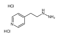 2-pyridin-4-ylethylhydrazine,dihydrochloride Structure