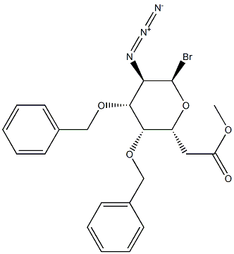 2-Azido-2-deoxy-3-O,4-O-dibenzyl-6-O-acetyl-α-D-glucopyranosyl bromide picture