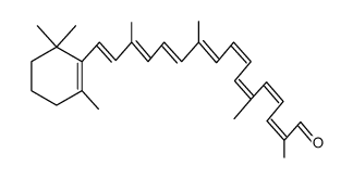 8'-apo-β-carotenal Structure