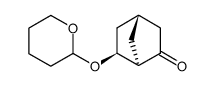 exo-6-(Tetrahydropyran-2-yl)-oxy-norbornan-2-on Structure