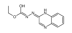 ethyl N-(quinoxalin-2-ylamino)carbamate Structure