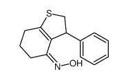 N-(3-phenyl-3,5,6,7-tetrahydro-2H-1-benzothiophen-4-ylidene)hydroxylamine Structure