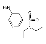 5-amino-N,N-diethylpyridine-3-sulfonamide Structure