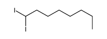 1,1-diiodooctane Structure