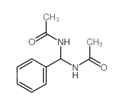 Acetamide,N,N'-(phenylmethylene)bis- structure