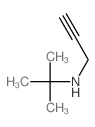 2-Propyn-1-amine,N-(1,1-dimethylethyl)- structure