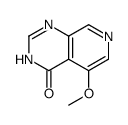 Pyrido[3,4-d]pyrimidin-4(1H)-one, 5-methoxy- (9CI) Structure