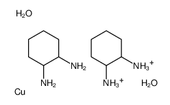 dioxidanium,copper,cyclohexane-1,2-diamine结构式