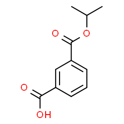 1,3-Benzenedicarboxylic acid, Mono(1-Methylethyl) ester结构式