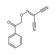 2-phenacyloxyiminopropanedinitrile结构式