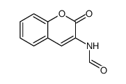 3-formamidocoumarin结构式