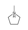 1-methylsilolane Structure