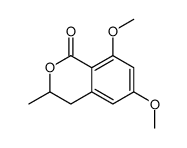 6,8-dimethoxy-3-methyl-3,4-dihydroisocoumarin Structure