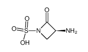 (3S)-3-amino-2-oxo-1-azetidinesulfonic acid Structure