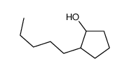 2-pentyl cyclopentan-1-ol结构式