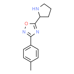 3-(4-methylphenyl)-5-pyrrolidin-2-yl-1,2,4-oxadiazole picture