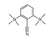 2,6-bis(trimethylsilyl)benzonitrile结构式