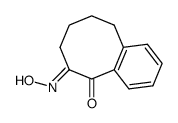 6-hydroxyimino-7,8,9,10-tetrahydrobenzocyclo-octen-5(6H)-one Structure