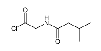 Acetyl chloride,[(3-methyl-1-oxobutyl)amino]- (9CI) Structure