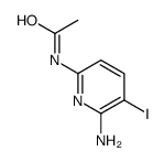 N-(6-AMINO-5-IODO-PYRIDIN-2-YL)-ACETAMIDE Structure