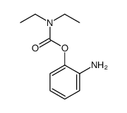 (2-aminophenyl) N,N-diethylcarbamate结构式