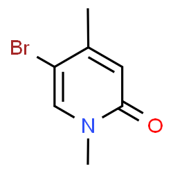 5-溴-1,4-二甲基吡啶-2(1H)-酮图片