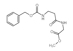 methyl 2-(3-phenylmethoxycarbonylaminopropanoylamino)acetate picture