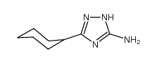 3-CYCLOHEXYL-1H-1,2,4-TRIAZOL-5-AMINE Structure