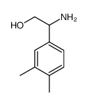 2-Amino-2-(3,4-dimethylphenyl)ethanol结构式