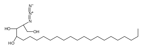 (2S,3S,4R)-2-azidotricosane-1,3,4-triol Structure