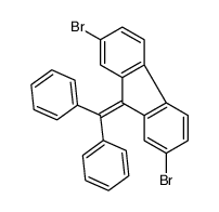 9-benzhydrylidene-2,7-dibromofluorene Structure