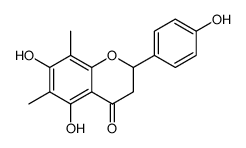 4H-1-Benzopyran-4-one, 2,3-dihydro-5,7-dihydroxy-2-(4-hydroxyphenyl)-6,8-dimethyl picture