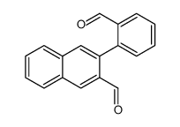 3-(2-formylphenyl)naphthalene-2-carbaldehyde Structure