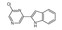 2-(6-chloropyrazin-2-yl)-1H-indole Structure