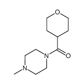 N'-(Tetrahydropyran-4-carbonyl)-N-methylpiperazin Structure