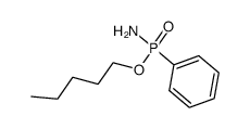 phenyl-phosphonic acid amide-pentyl ester Structure