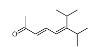 6-isopropyl-7-methyl-octa-3t(),5-dien-2-one结构式