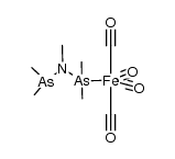 bis(dimethylarsino)methylaminoirontetracarbonyl结构式