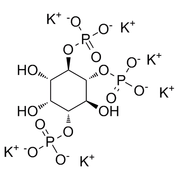 D-myo-Inositol 1,4,5-trisphosphate hexapotassium salt Structure