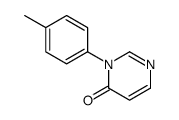 3-(4-methylphenyl)pyrimidin-4-one Structure